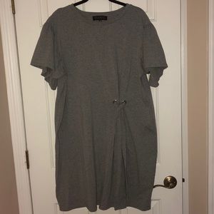 Eloquii Dress Heather Gray Dress Size 14/16
